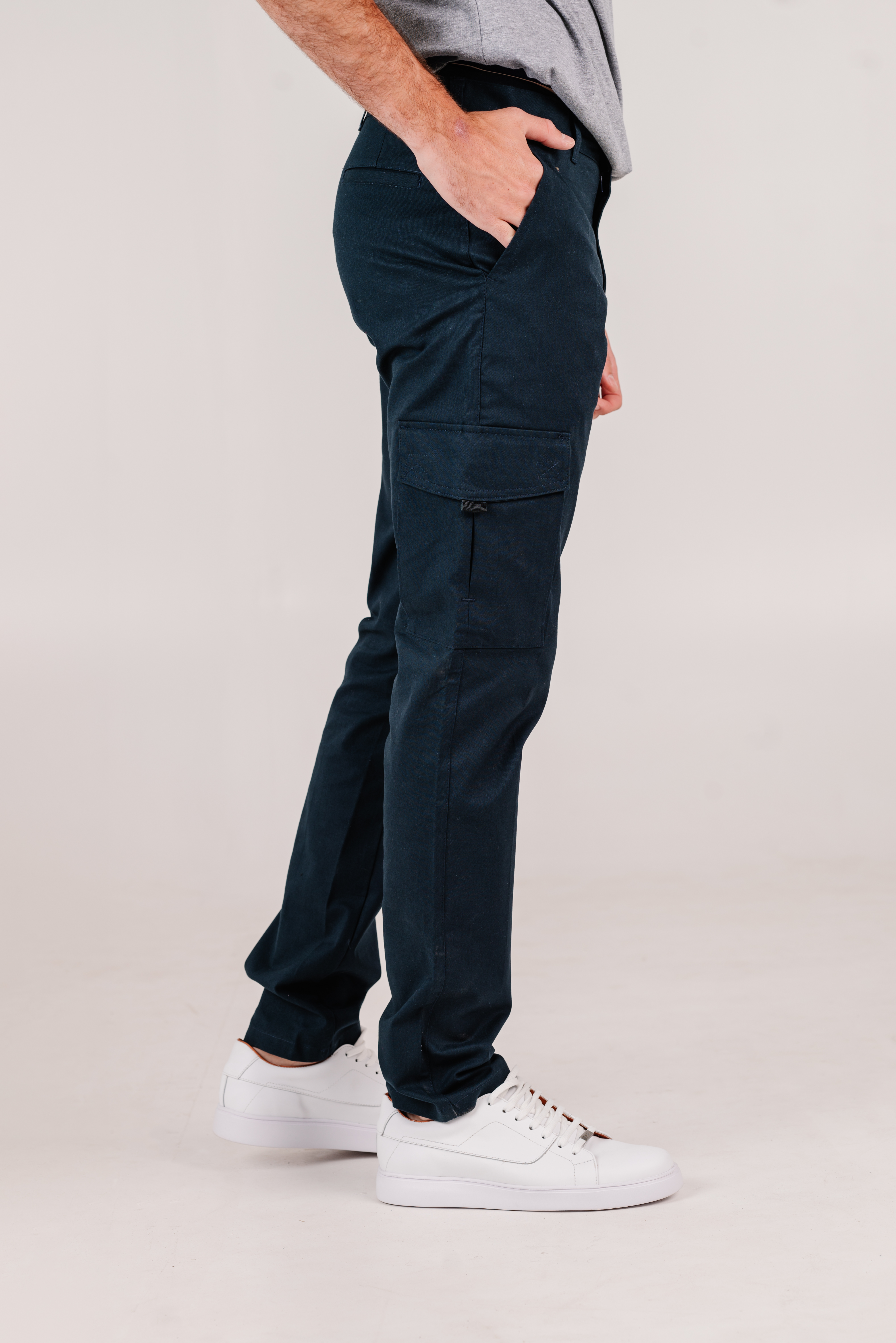 Pantalon cargo / Gabardina