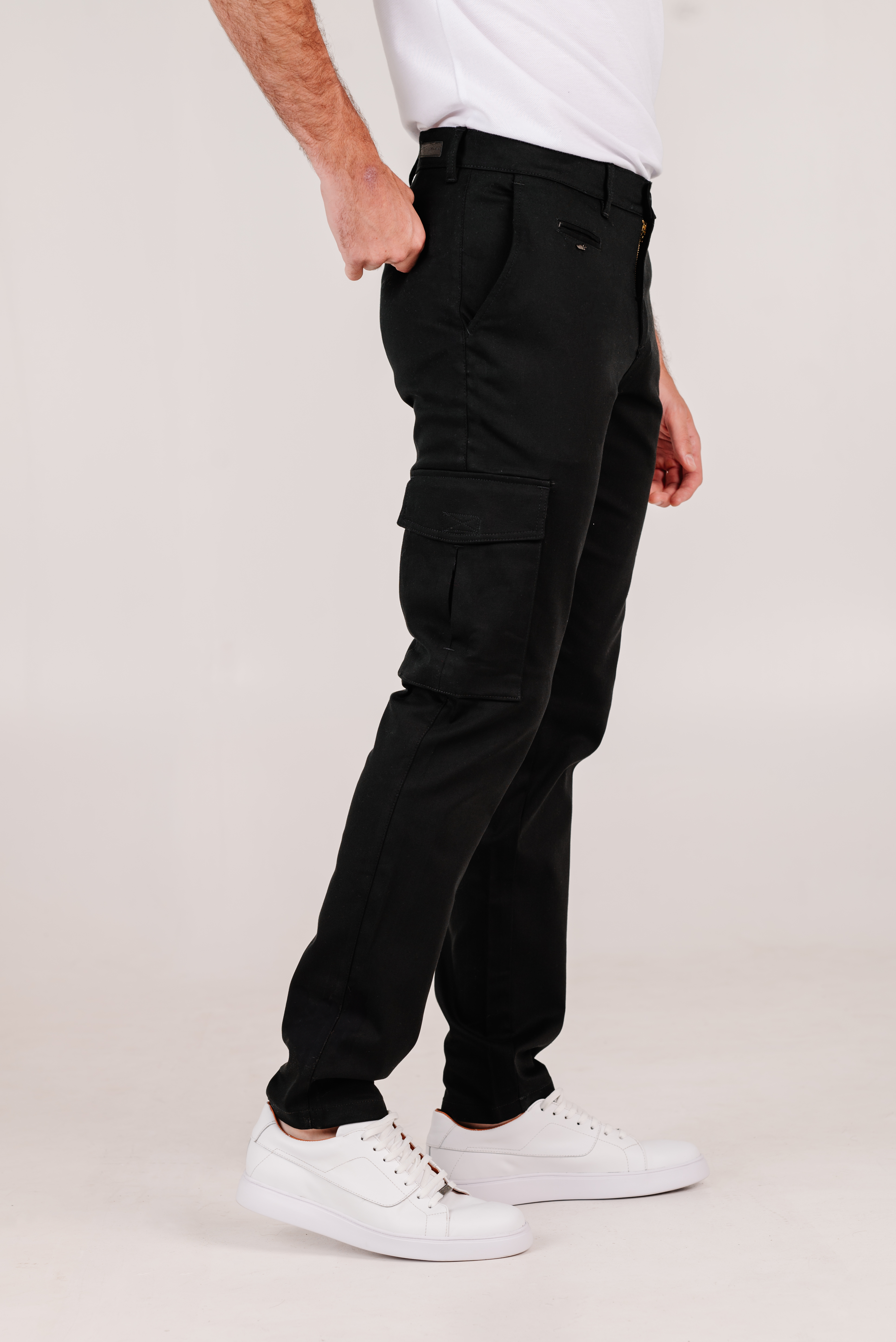 Pantalon cargo / Gabardina